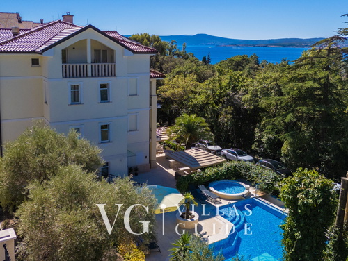Apartman Villa Emilia pool Crikvenica