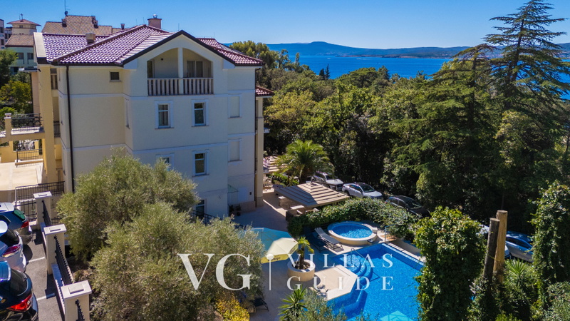 Apartman Villa Emilia pool Crikvenica
