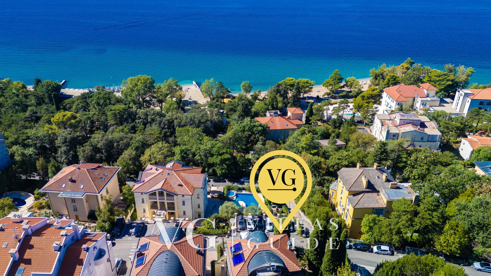 Apartman Villa Roža Crikvenica Dvorište i vanjski dio objekta