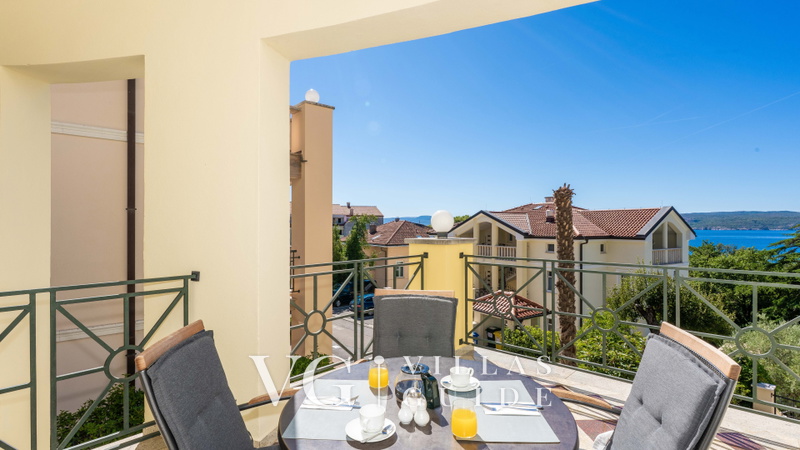 Apartman Villa Roža Crikvenica Dvorište i vanjski dio objekta