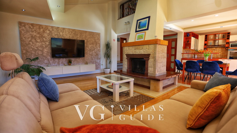 Holiday Home Nika-Wellness & Spa Dnevni boravak
