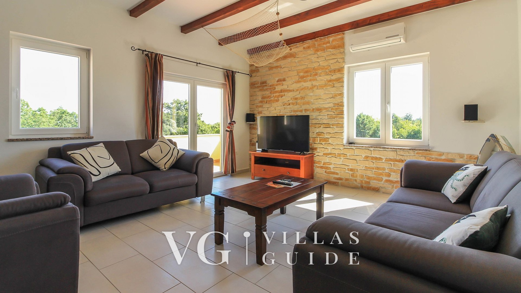 Villa Valter Wohnzimmer
