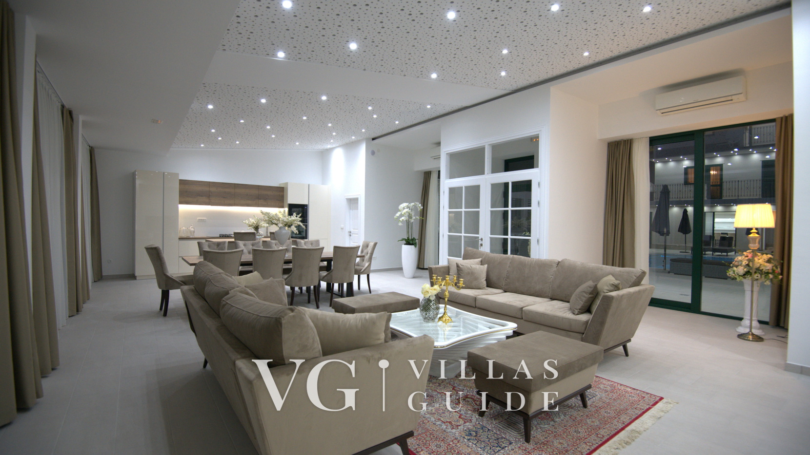 Villa President with a heated pool, wellness, and amenities