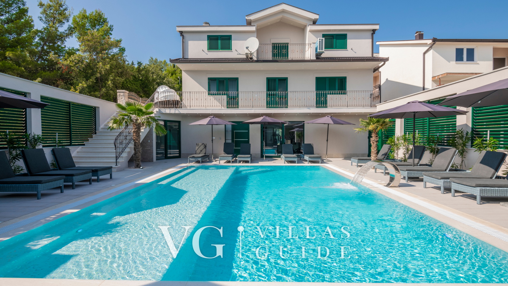 Villa President with a heated pool, wellness, and amenities