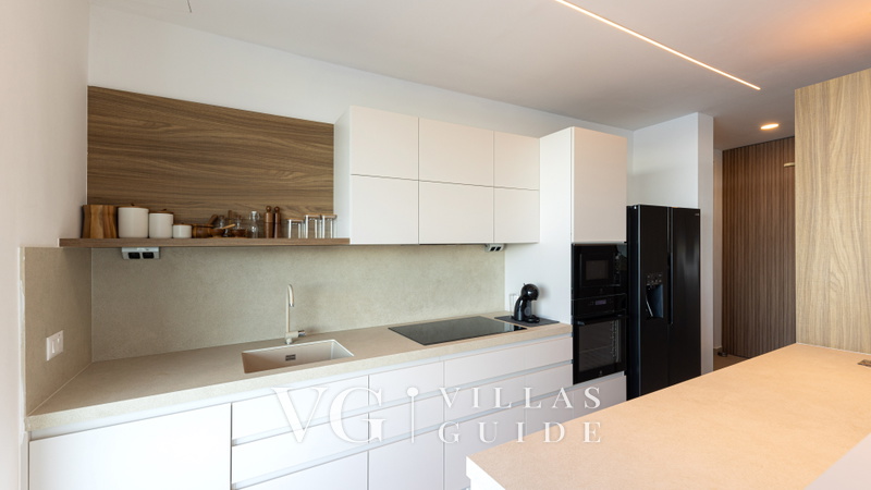 Luxury villa Vislander View Cucina