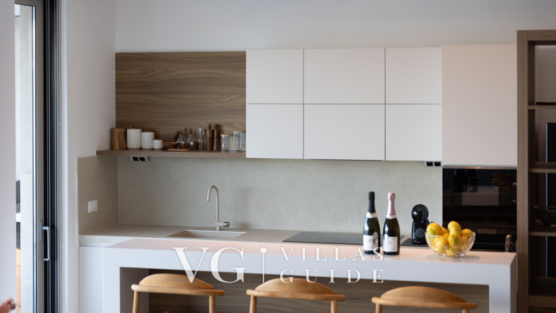 Luxury villa Vislander View Cucina