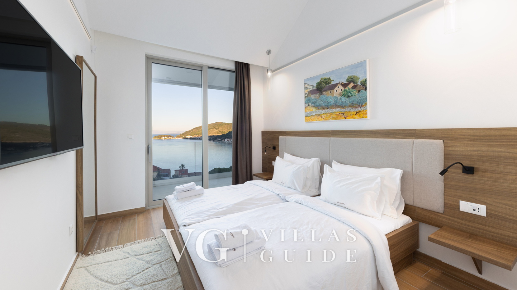 Luxury villa Vislander View Camera da letto